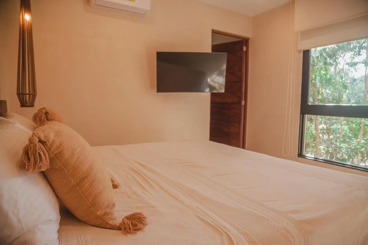 Kataleya Tulum By Zaazil - New Luxury Amazing Combo For Up To 20 People - Penthouse Plus Aptartment , Private Pool, Terrace , Roof Top And Hot Tub In Luum Zama In The Jungle Mexiko