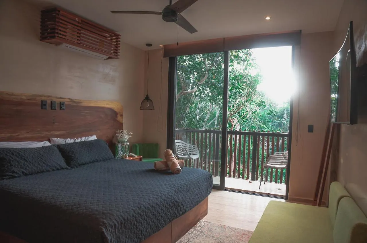 Kataleya Tulum By Zaazil - New Luxury Amazing Combo For Up To 20 People - Penthouse Plus Aptartment , Private Pool, Terrace , Roof Top And Hot Tub In Luum Zama In The Jungle Mexiko
