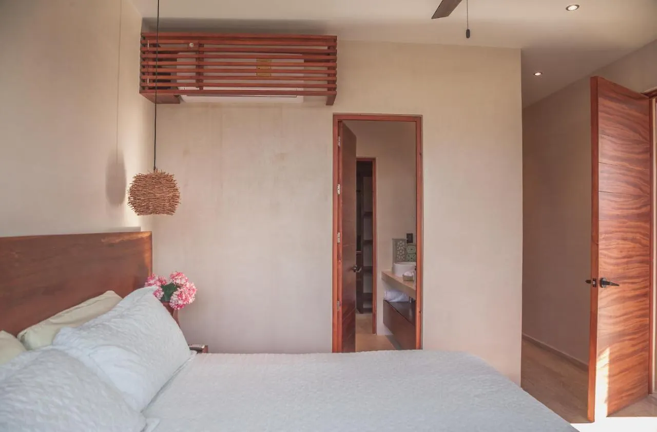Lägenhet Kataleya Tulum By Zaazil - New Luxury Amazing Combo For Up To 20 People - Penthouse Plus Aptartment , Private Pool, Terrace , Roof Top And Hot Tub In Luum Zama In The Jungle