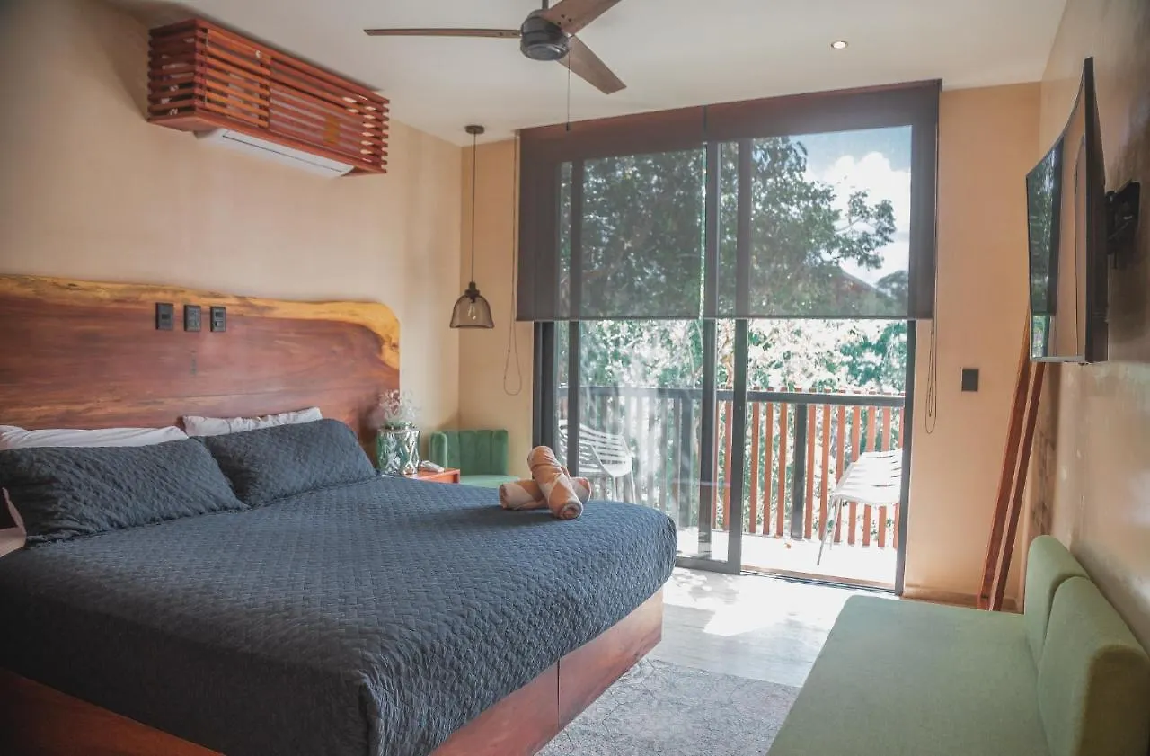 Kataleya Tulum By Zaazil - New Luxury Amazing Combo For Up To 20 People - Penthouse Plus Aptartment , Private Pool, Terrace , Roof Top And Hot Tub In Luum Zama In The Jungle