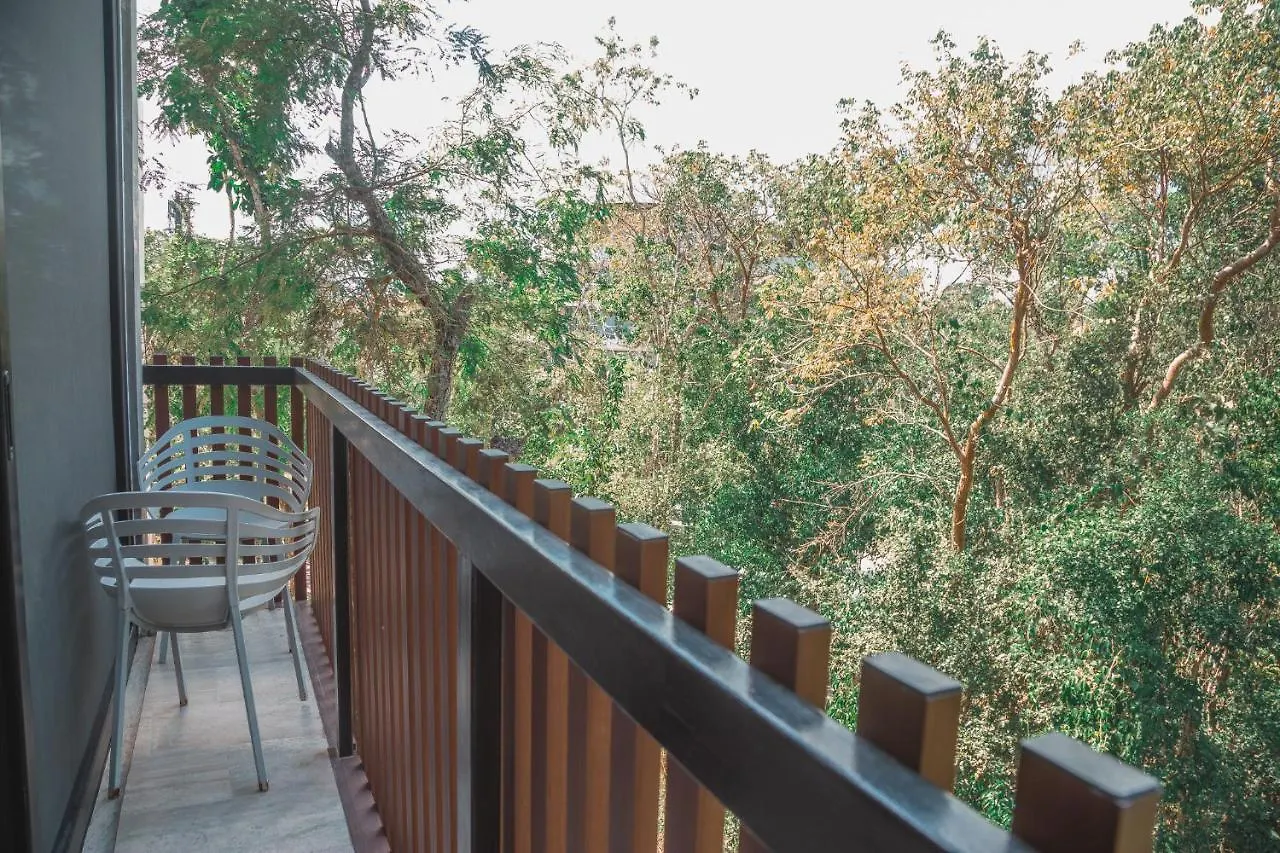 Kataleya Tulum By Zaazil - New Luxury Amazing Combo For Up To 20 People - Penthouse Plus Aptartment , Private Pool, Terrace , Roof Top And Hot Tub In Luum Zama In The Jungle Lägenhet