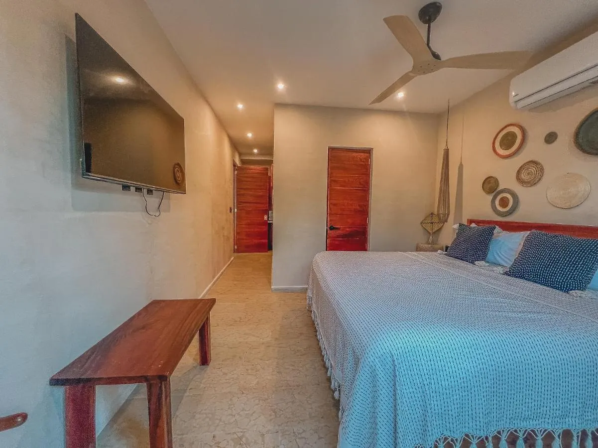 Kataleya Tulum By Zaazil - New Luxury Amazing Combo For Up To 20 People - Penthouse Plus Aptartment , Private Pool, Terrace , Roof Top And Hot Tub In Luum Zama In The Jungle Lägenhet