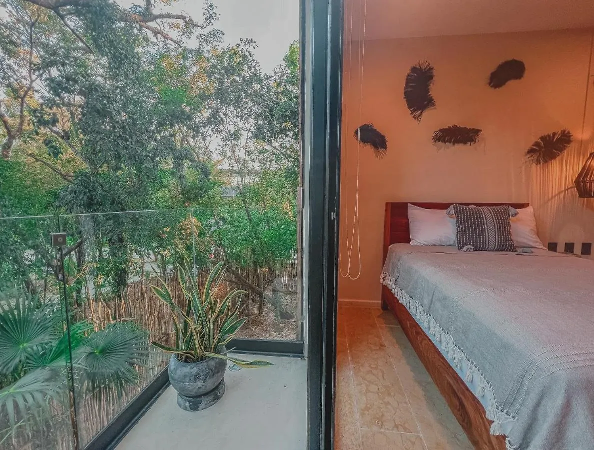 Lägenhet Kataleya Tulum By Zaazil - New Luxury Amazing Combo For Up To 20 People - Penthouse Plus Aptartment , Private Pool, Terrace , Roof Top And Hot Tub In Luum Zama In The Jungle
