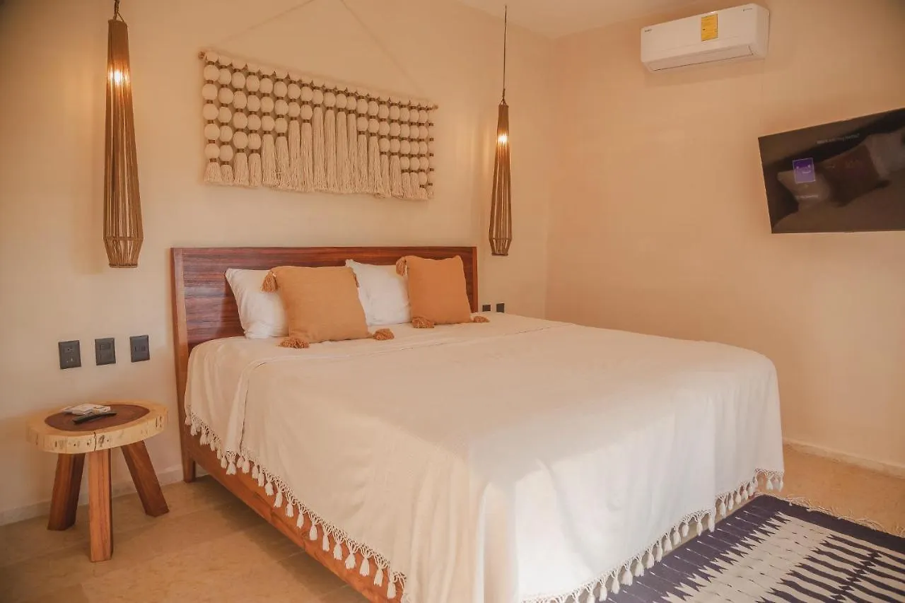 Lägenhet Kataleya Tulum By Zaazil - New Luxury Amazing Combo For Up To 20 People - Penthouse Plus Aptartment , Private Pool, Terrace , Roof Top And Hot Tub In Luum Zama In The Jungle