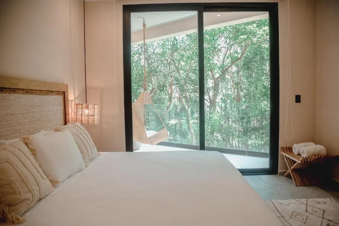 Kataleya Tulum By Zaazil - New Luxury Amazing Combo For Up To 20 People - Penthouse Plus Aptartment , Private Pool, Terrace , Roof Top And Hot Tub In Luum Zama In The Jungle