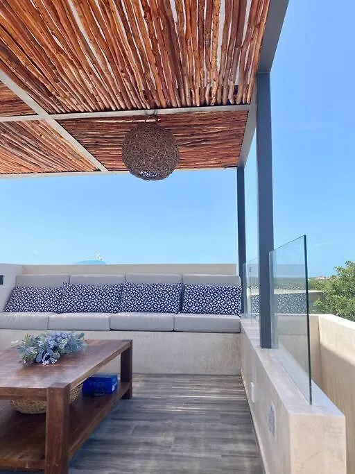 Kataleya Tulum By Zaazil - New Luxury Amazing Combo For Up To 20 People - Penthouse Plus Aptartment , Private Pool, Terrace , Roof Top And Hot Tub In Luum Zama In The Jungle Apartment