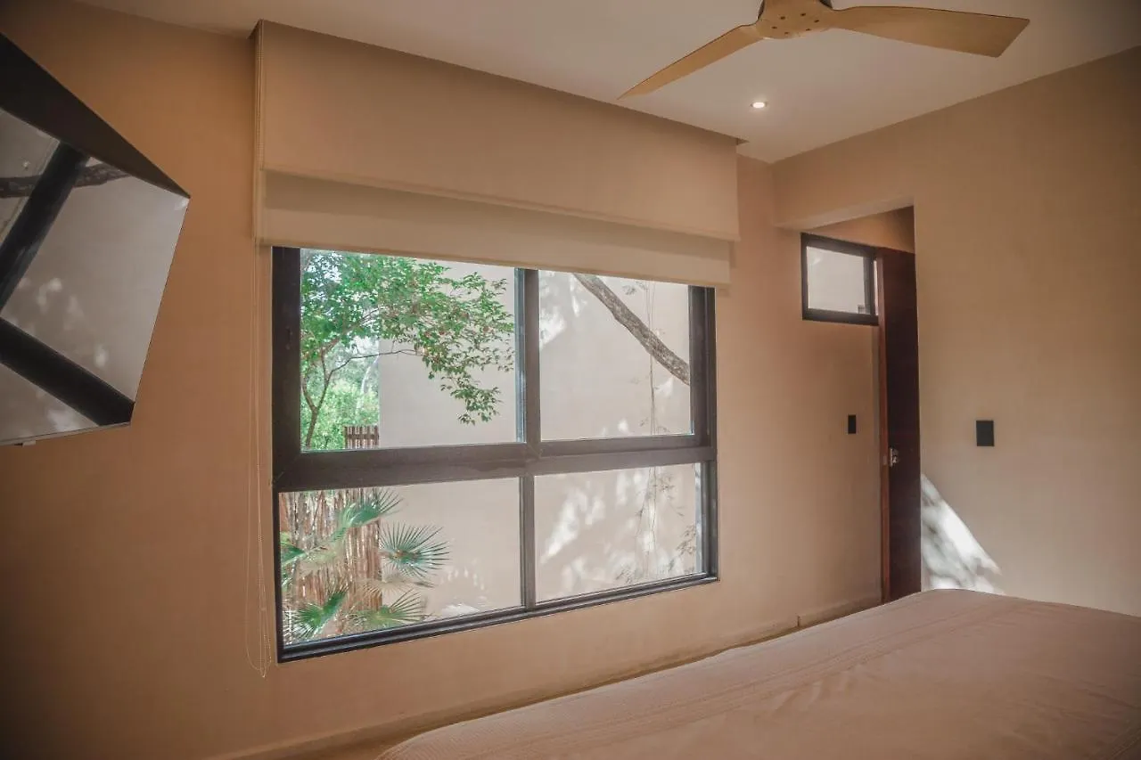 Apartment Kataleya Tulum By Zaazil - New Luxury Amazing Combo For Up To 20 People - Penthouse Plus Aptartment , Private Pool, Terrace , Roof Top And Hot Tub In Luum Zama In The Jungle Mexico