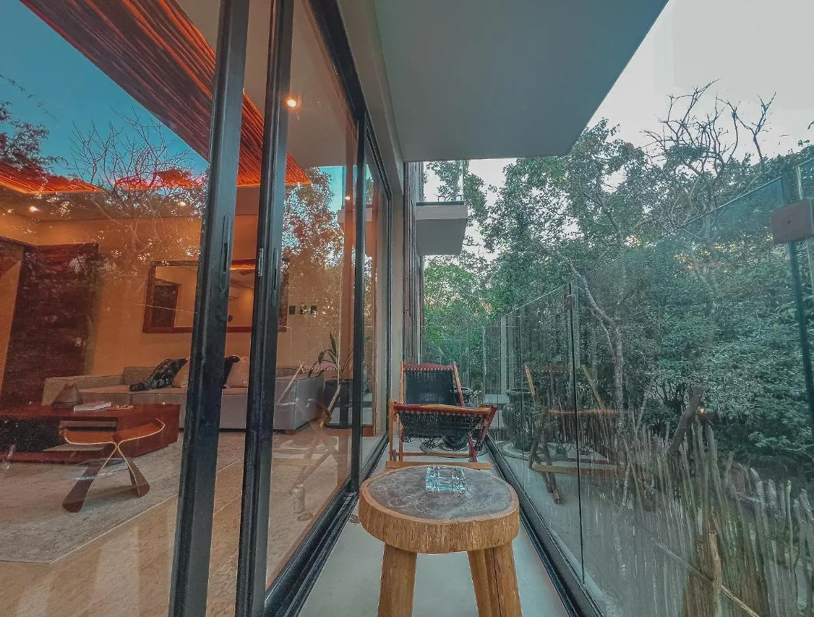 Kataleya Tulum By Zaazil - New Luxury Amazing Combo For Up To 20 People - Penthouse Plus Aptartment , Private Pool, Terrace , Roof Top And Hot Tub In Luum Zama In The Jungle Mexico