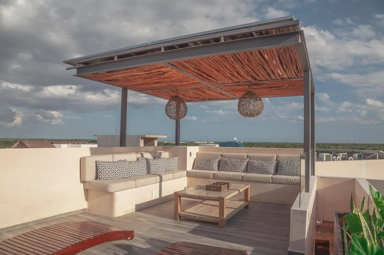 Kataleya Tulum By Zaazil - New Luxury Amazing Combo For Up To 20 People - Penthouse Plus Aptartment , Private Pool, Terrace , Roof Top And Hot Tub In Luum Zama In The Jungle