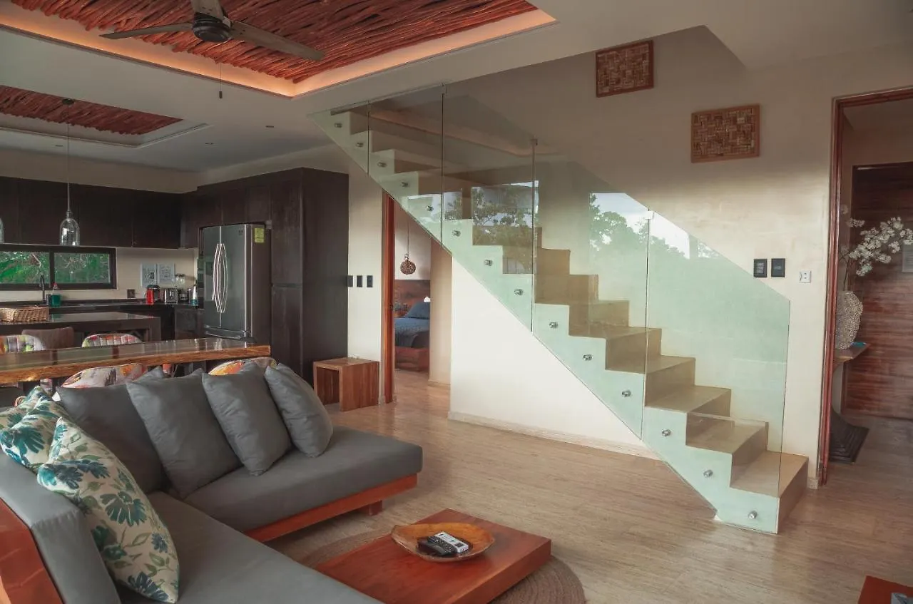Kataleya Tulum By Zaazil - New Luxury Amazing Combo For Up To 20 People - Penthouse Plus Aptartment , Private Pool, Terrace , Roof Top And Hot Tub In Luum Zama In The Jungle