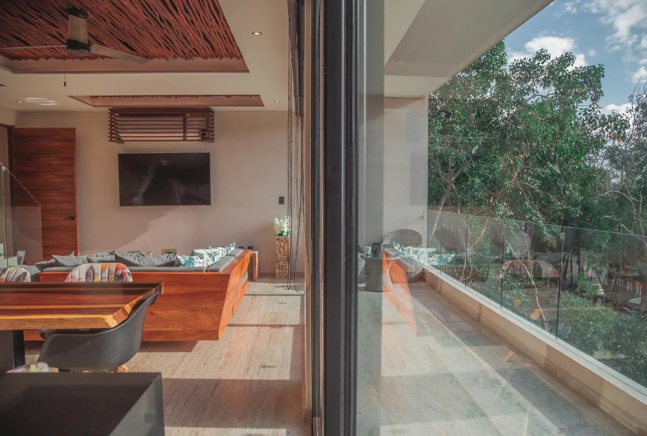 Kataleya Tulum By Zaazil - New Luxury Amazing Combo For Up To 20 People - Penthouse Plus Aptartment , Private Pool, Terrace , Roof Top And Hot Tub In Luum Zama In The Jungle