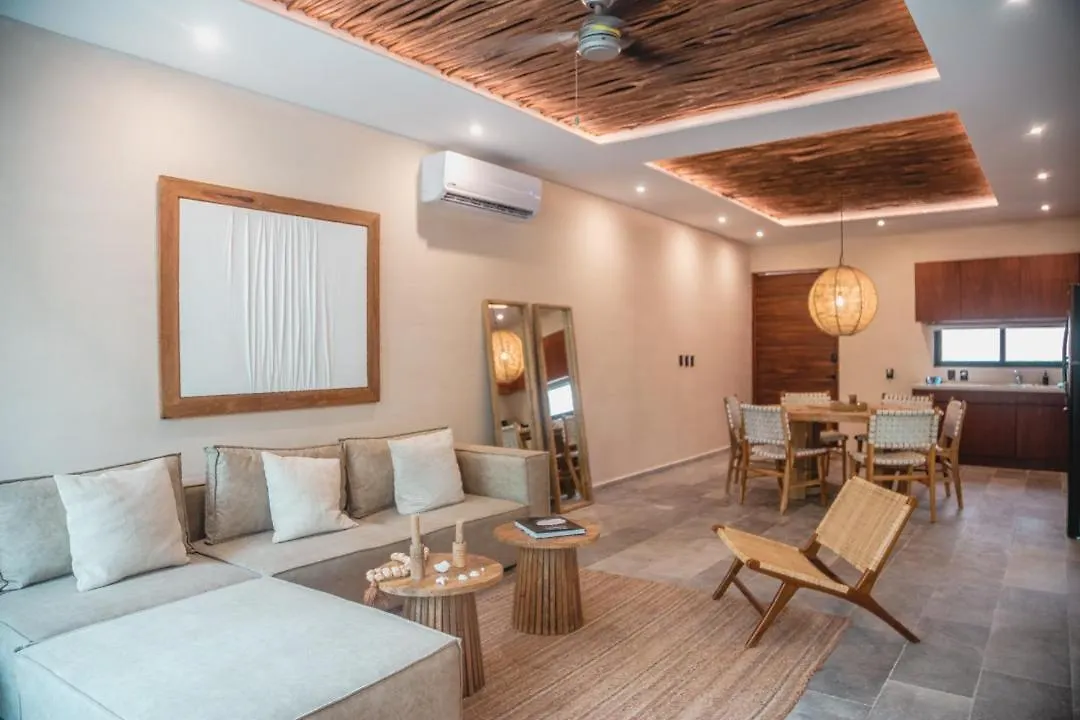 Kataleya Tulum By Zaazil - New Luxury Amazing Combo For Up To 20 People - Penthouse Plus Aptartment , Private Pool, Terrace , Roof Top And Hot Tub In Luum Zama In The Jungle Apartment